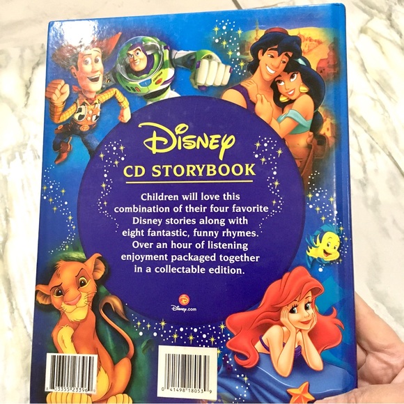 💝 DISNEY 💝 CD Storybook: Toy Story, Aladdin, The Little Mermaid, The Lion King - Picture 3 of 12